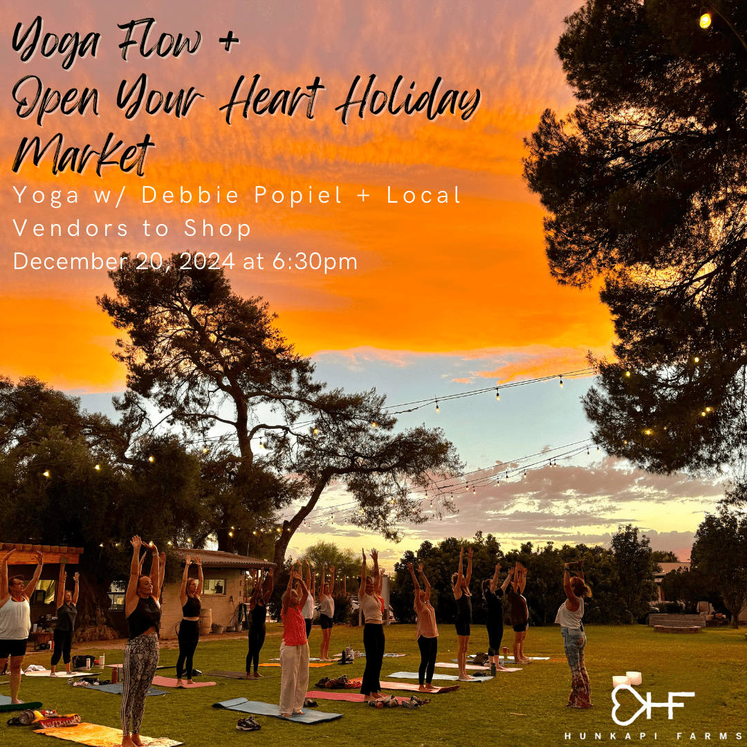 Yoga Flow + Open Your Heart Holiday Market